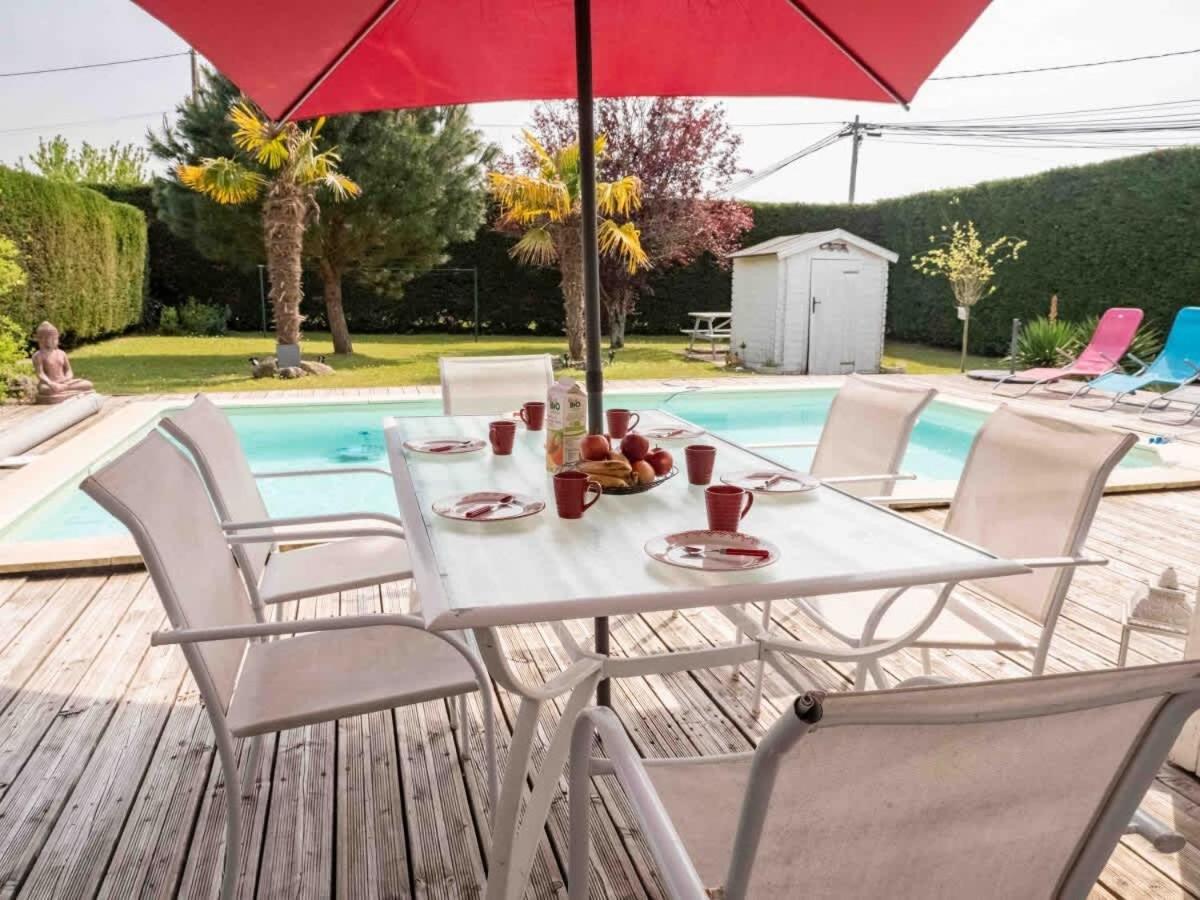 Jolie villa Louisiane 6 couchages avec Piscine sans vis à vis Mios Extérieur photo