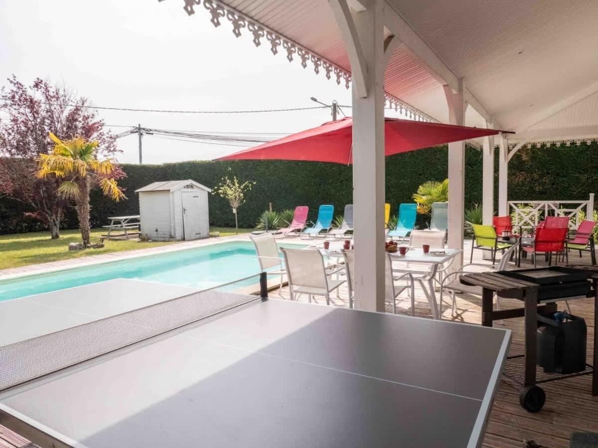 Jolie villa Louisiane 6 couchages avec Piscine sans vis à vis Mios Extérieur photo