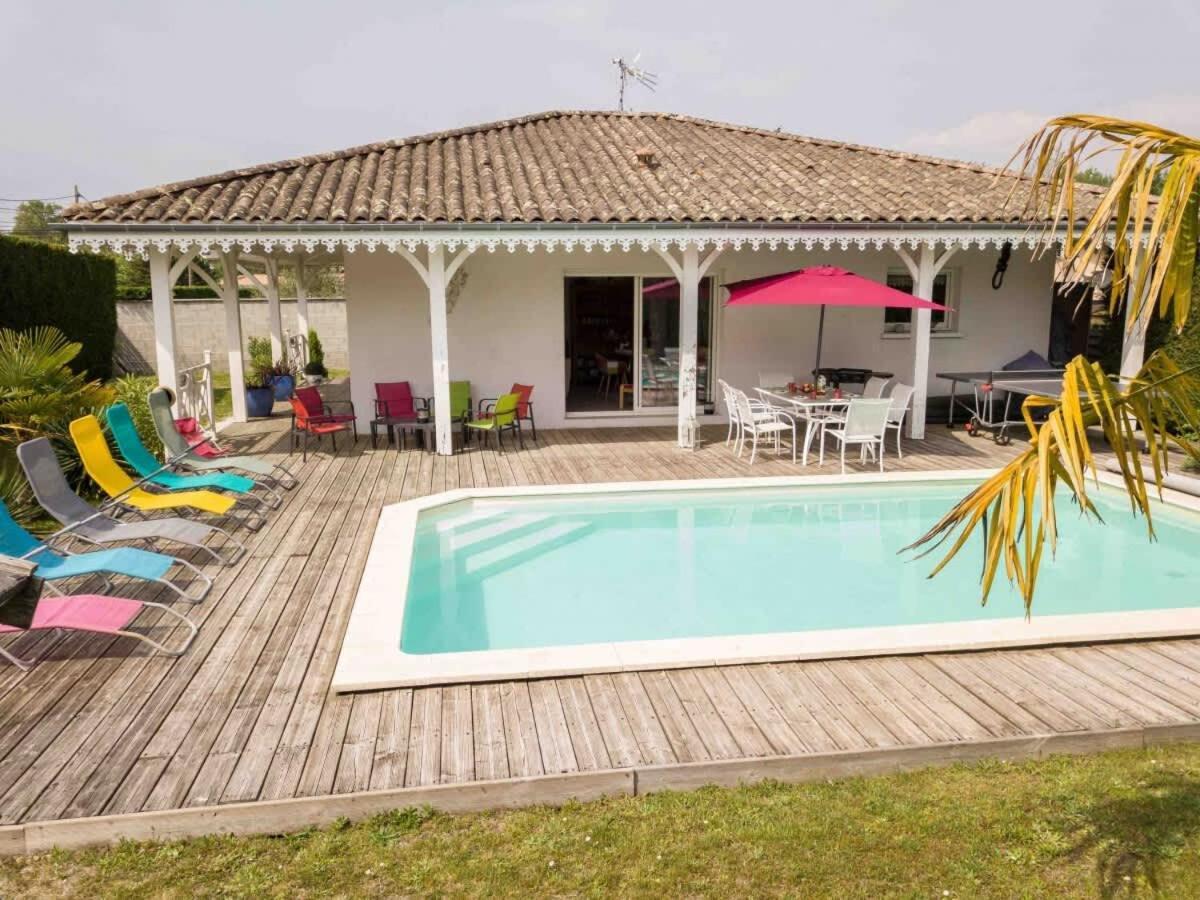 Jolie villa Louisiane 6 couchages avec Piscine sans vis à vis Mios Extérieur photo